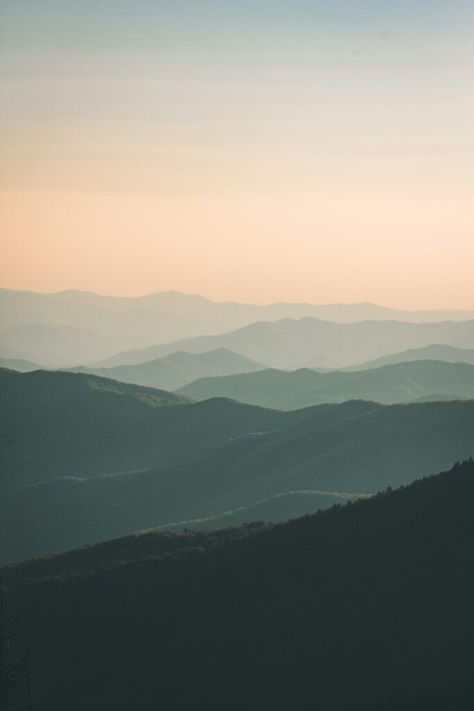 Everything You Need to Know About the Great Smoky Mountains National Park Parking Tags 7 Smoky mountains at sunset